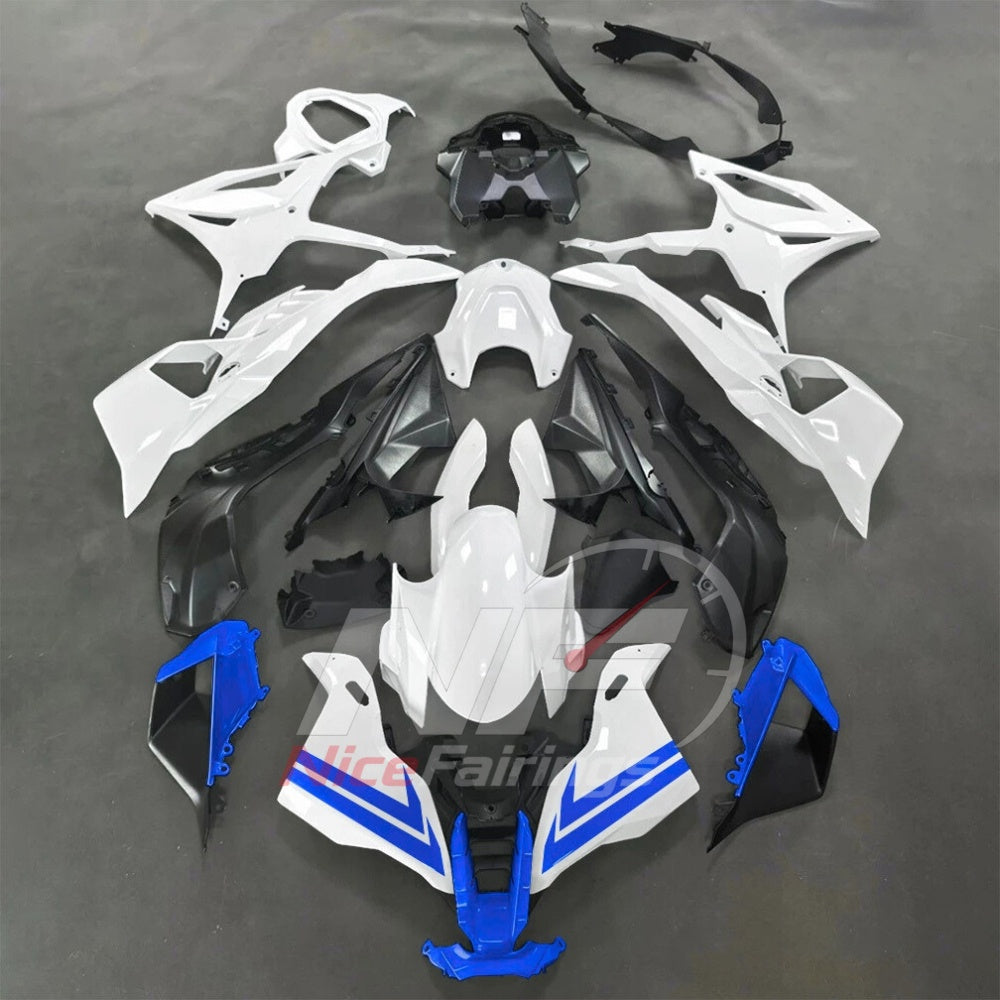 For BMW S1000RR 2025-2026 Purple Black Motorcycle Fairing Kit with Aftermarket Body Panels | NiceFairings - paint design NO.9 option image