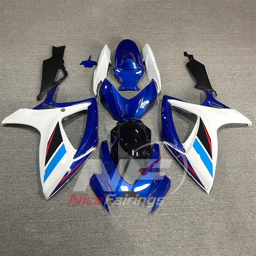 For Suzuki GSXR600 GSXR750 K6 2006-2007 Painted ABS Fairings Gray Complete Bodywork | NiceFairings - main product image