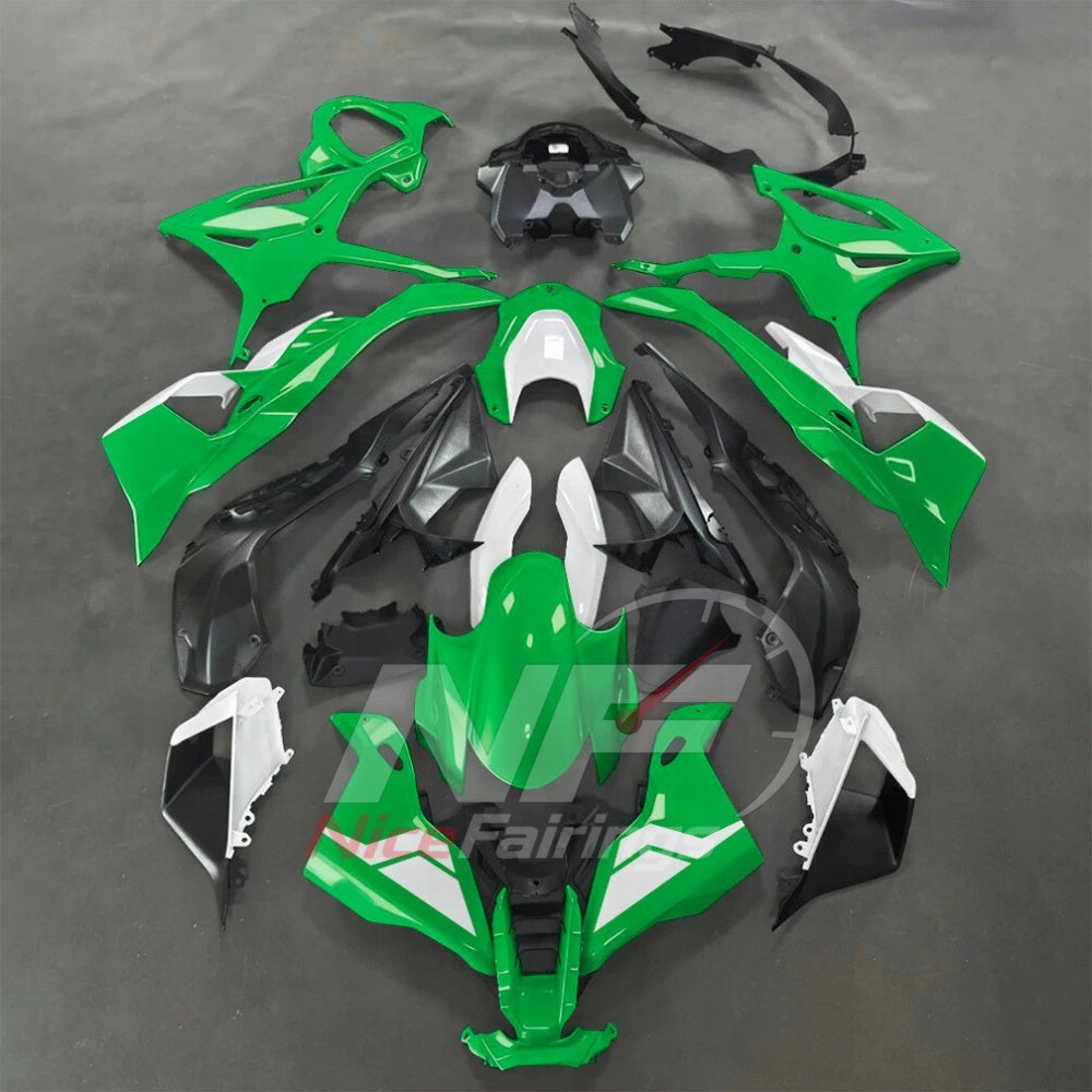 For BMW S1000RR 2025-2026 Red Black Sportbike Fairing Set with Custom Painted Plastics | NiceFairings - paint design NO.7 option image