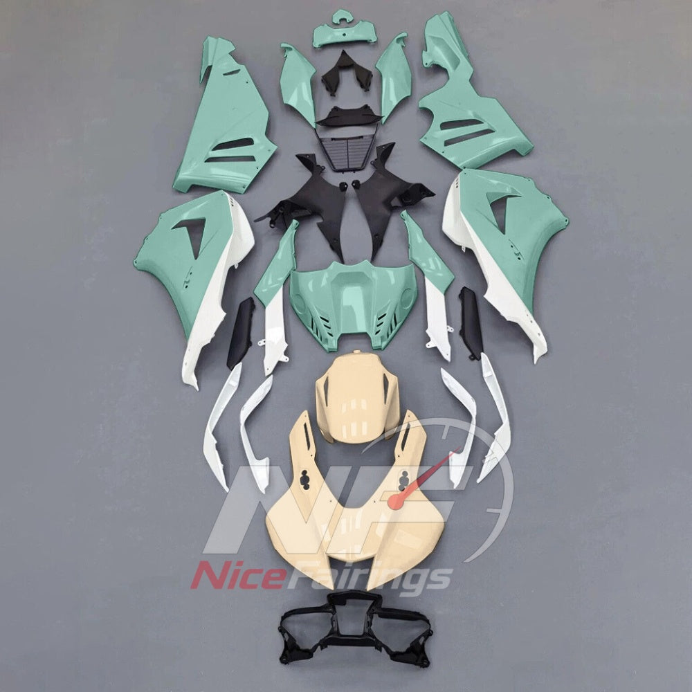 For Honda CBR1000RR-R 2024-2026 Blue Black ABS Body Kit with Street and Track Fairing Panels | NiceFairings - paint design NO.9 option image