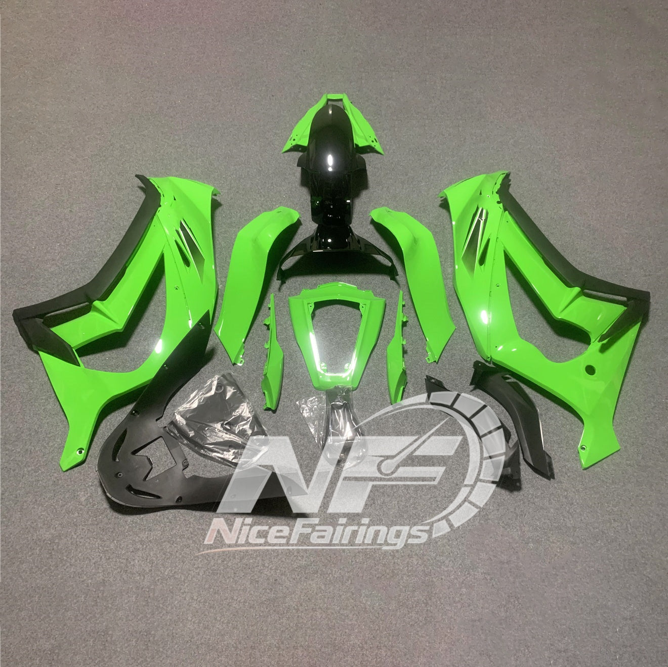 KAWASAKI Ninja ZX10R 2011-2015 Injection Molded Fairings Set | NiceFairings - paint design NO.9 option image