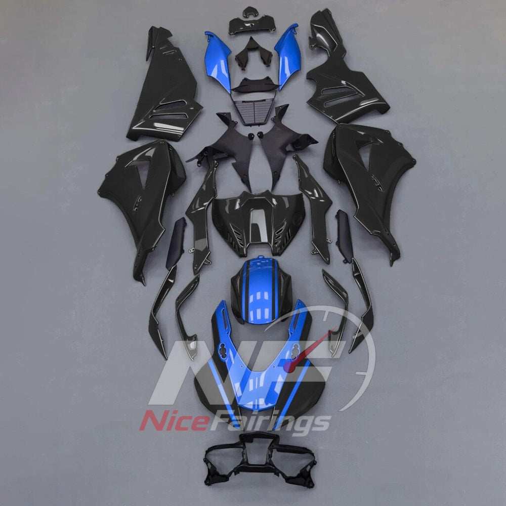 For Honda CBR1000RR-R SP 2024-2026 Blue Black ABS Fairing Kit with Painted Bodywork and Replacement Panels | NiceFairings - paint design NO.9 option image