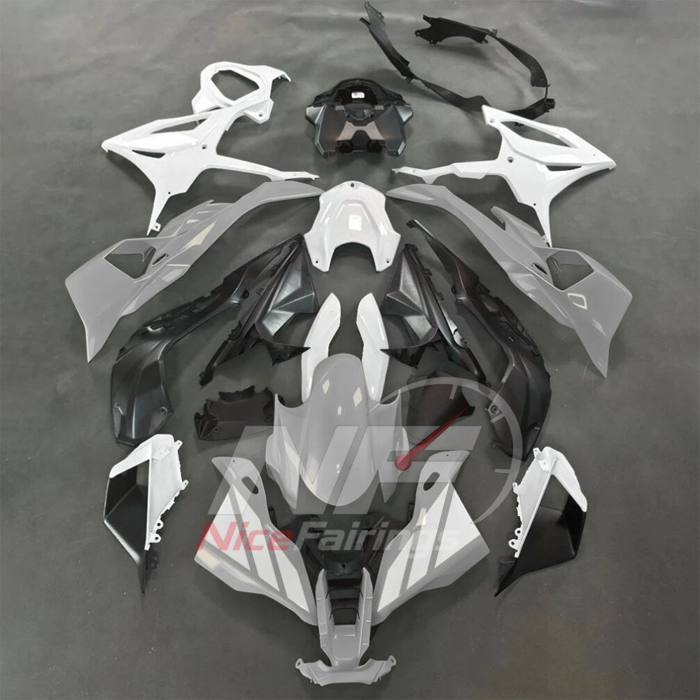 For BMW S1000RR 2025-2026 Pink Black Painted ABS Fairings with Complete Replacement Bodywork | NiceFairings - paint design NO.4 option image