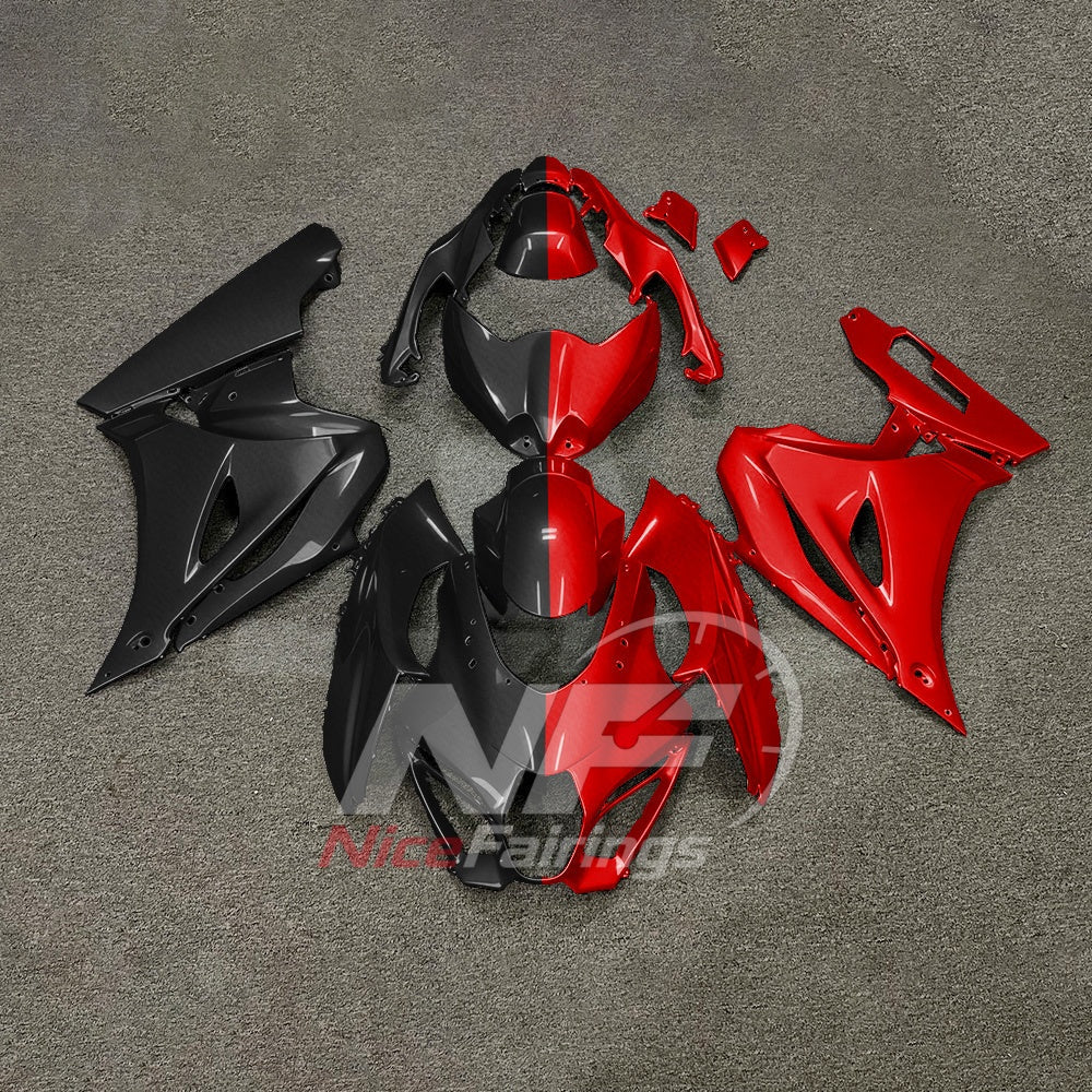 For Suzuki GSXR1000 K17 17-26 ABS Fairing Kit Blue Black Painted Bodywork | NiceFairings - paint design NO.6 option image