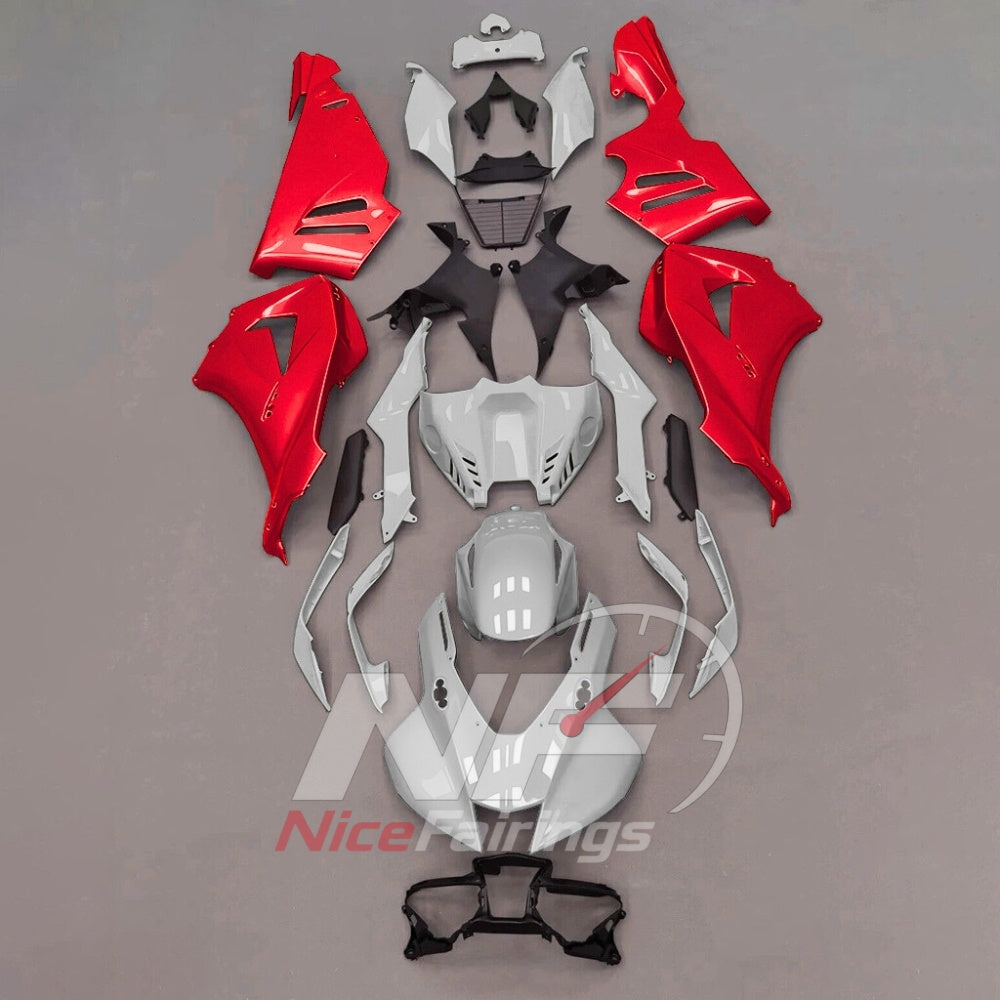 For Honda CBR1000RR-R SP 2024-2026 Red Black ABS Fairing Kit with Painted Bodywork and Replacement Panels | NiceFairings - paint design NO.6 option image