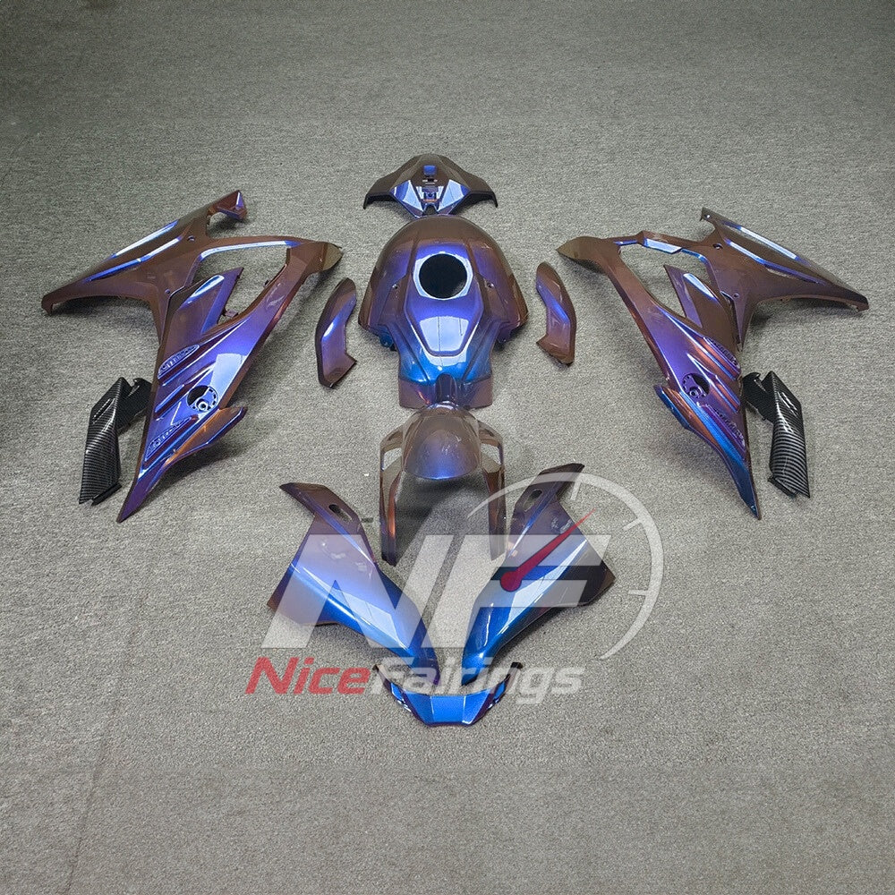 For BMW S1000RR 2023-2024 Red Black ABS Fairing Kit with Painted Bodywork and Replacement Panels | NiceFairings - paint design NO.2 option image