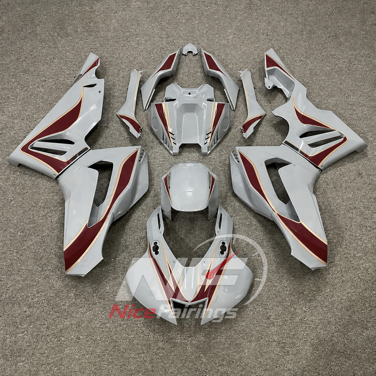 Pink ABS fairing kit for Honda CBR1000RR-R 2020-2023, design D64-P34 - image 5