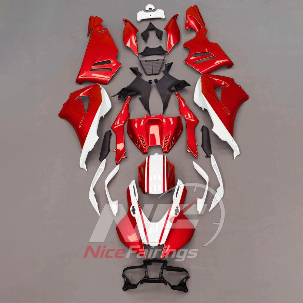For Honda CBR1000RR-R SP 2024-2026 Orange Black Motorcycle Fairing Kit with Aftermarket Body Panels | NiceFairings - paint design NO.6 option image
