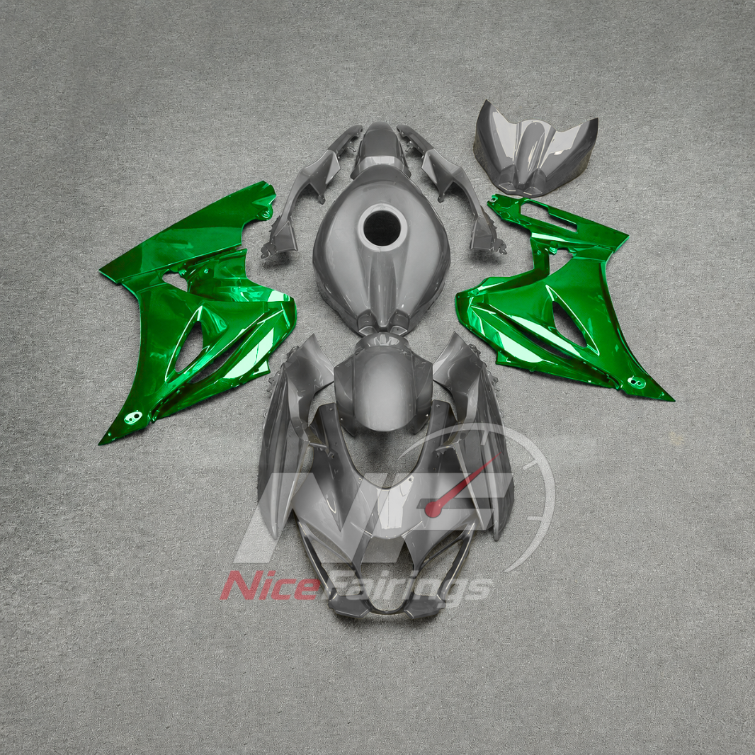 For Suzuki GSX-R1000 K17 2017-2026 K17 Custom Fairings Yellow Black ABS Sportbike Plastics | NiceFairings - paint design NO.6 option image