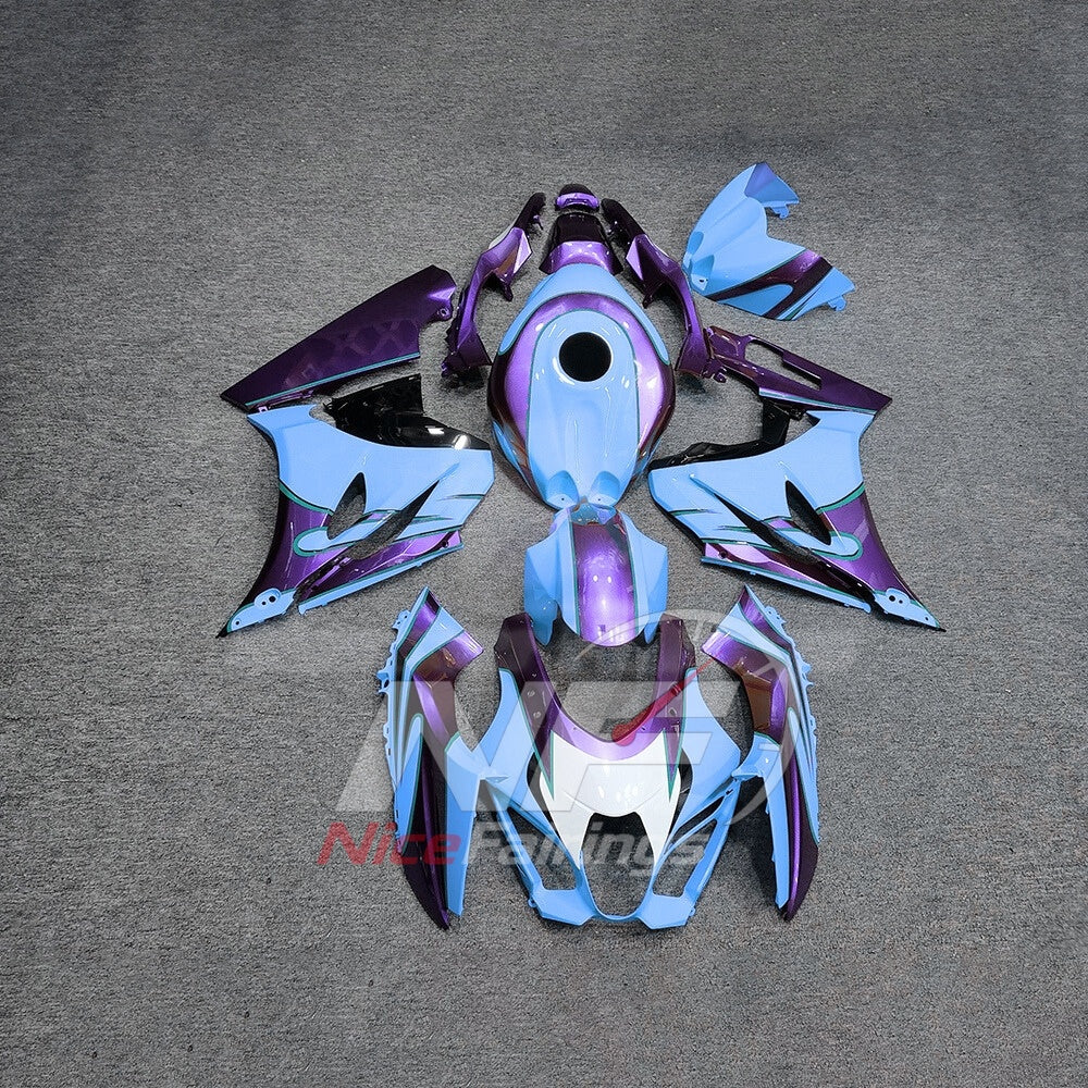 For Suzuki GSX-R1000 K17 2017 2018-2026 Custom Fairings Blue ABS Sportbike Plastics | NiceFairings - main product image