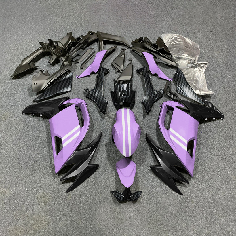 For KAWASAKI Ninja 650 ER-6F 2020-2026 Green Black Injection Molded Fairing Kit Bodywork Set | NiceFairings - paint design NO.2 option image