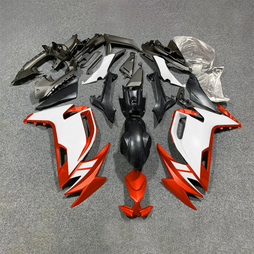 For KAWASAKI Ninja 650 ER-6F 2020-2026 Blue Black Injection Molded Fairing Kit Bodywork Set | NiceFairings - paint design NO.2 option image
