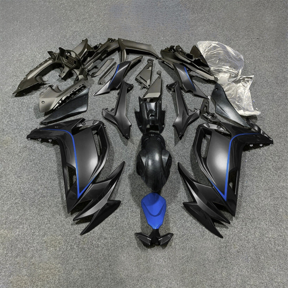 For KAWASAKI Ninja 650 ER-6F 2020-2026 Red Black Injection Molded Fairing Kit Bodywork Set | NiceFairings - paint design NO.3 option image