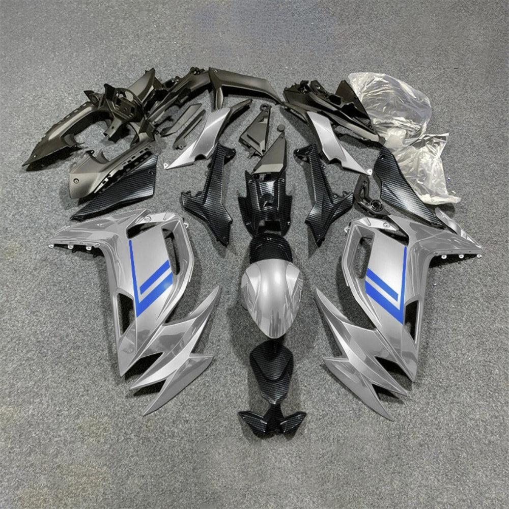 For KAWASAKI Ninja 650 ER-6F 2020-2026 Yellow Black Aftermarket ABS Fairing Kit Full Bodywork | NiceFairings - paint design NO.3 option image