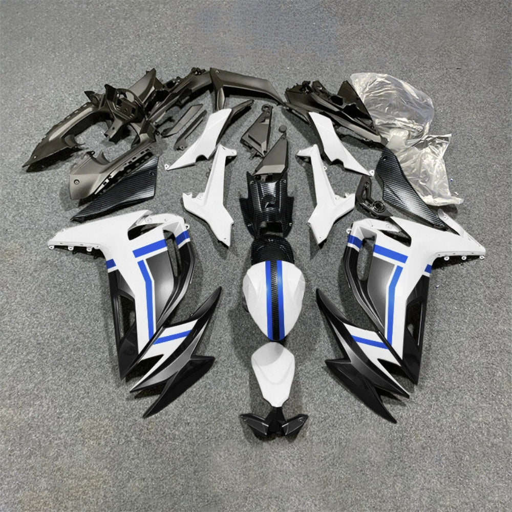 For KAWASAKI Ninja 650 ER-6F 2020-2026 Green Black Aftermarket ABS Fairing Kit Full Bodywork | NiceFairings - paint design NO.3 option image
