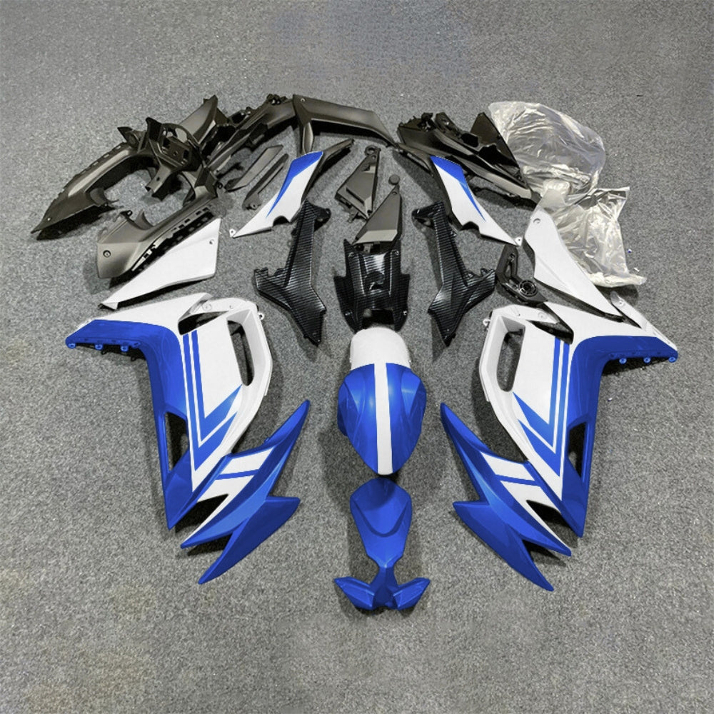 For KAWASAKI Ninja 650 ER-6F 2020-2026 Red Black ABS Fairing Kit Complete Bodywork Panels | NiceFairings - paint design NO.3 option image