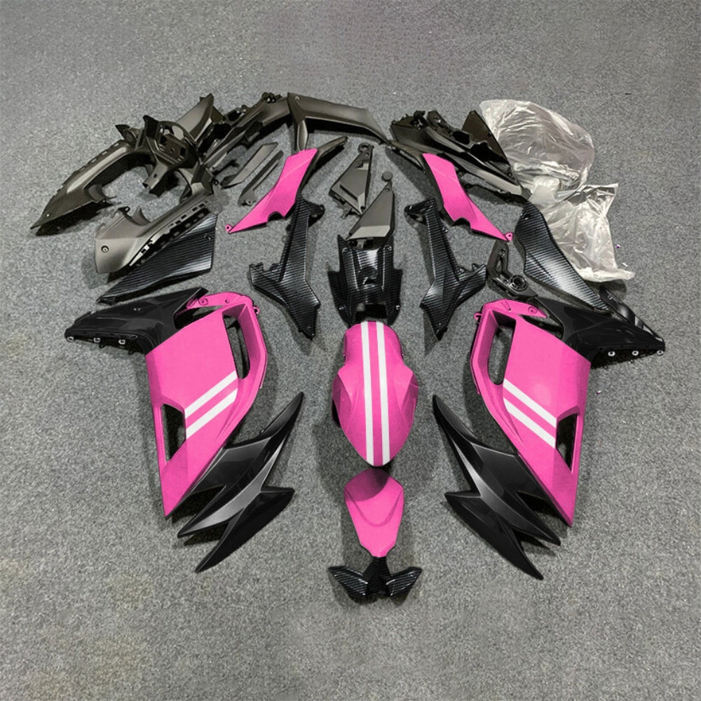 For KAWASAKI Ninja 650 ER-6F 2020-2026 Green Black Injection Molded Fairing Kit Bodywork Set | NiceFairings - paint design NO.5 option image