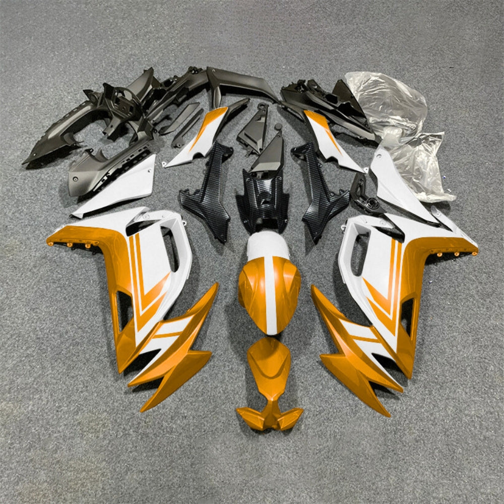 For KAWASAKI Ninja 650 ER-6F 2020-2026 Red Black ABS Fairing Kit Complete Bodywork Panels | NiceFairings - paint design NO.5 option image