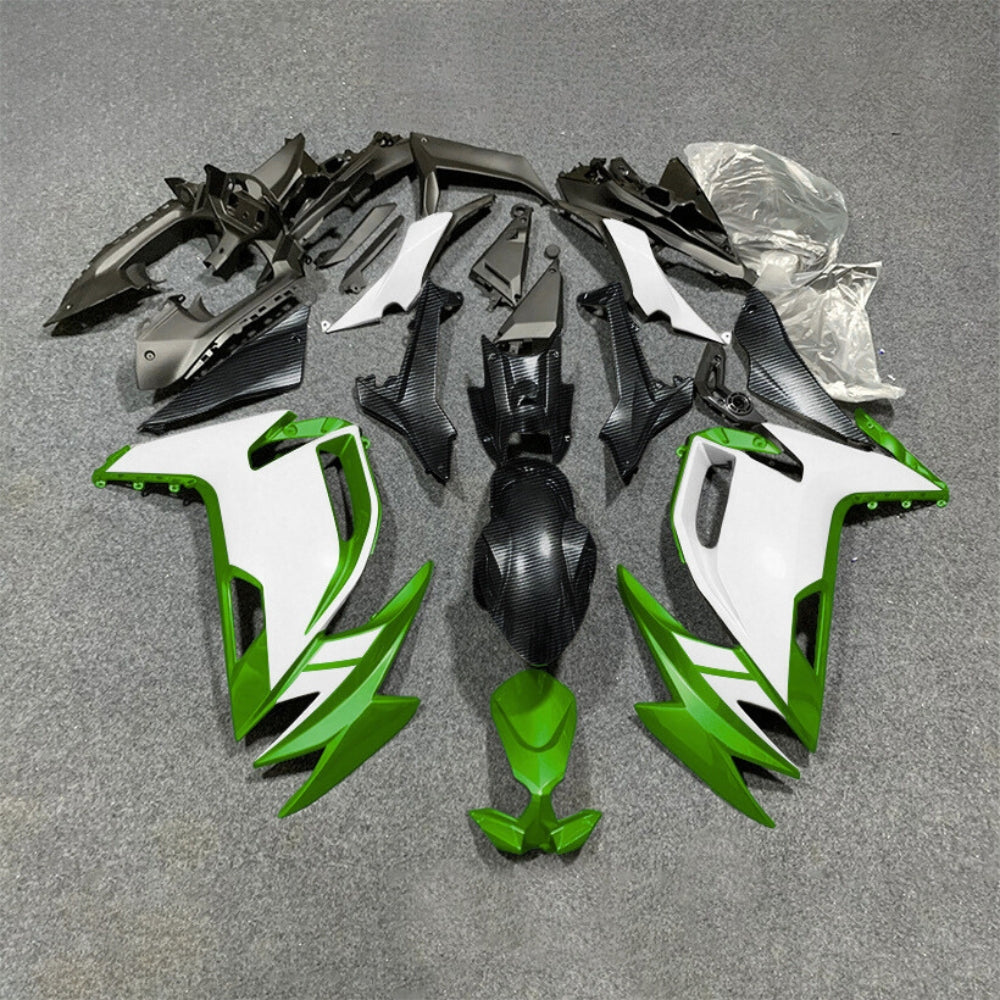 For KAWASAKI Ninja 650 ER-6F 2020-2026 Blue Black Injection Molded Fairing Kit Bodywork Set | NiceFairings - paint design NO.6 option image