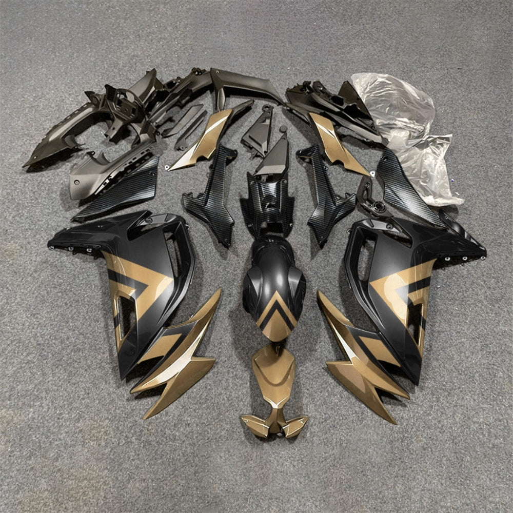 For KAWASAKI Ninja 650 ER-6F 2020-2026 Red Black Custom Painted Motorcycle Fairings Kit | NiceFairings - paint design NO.8 option image