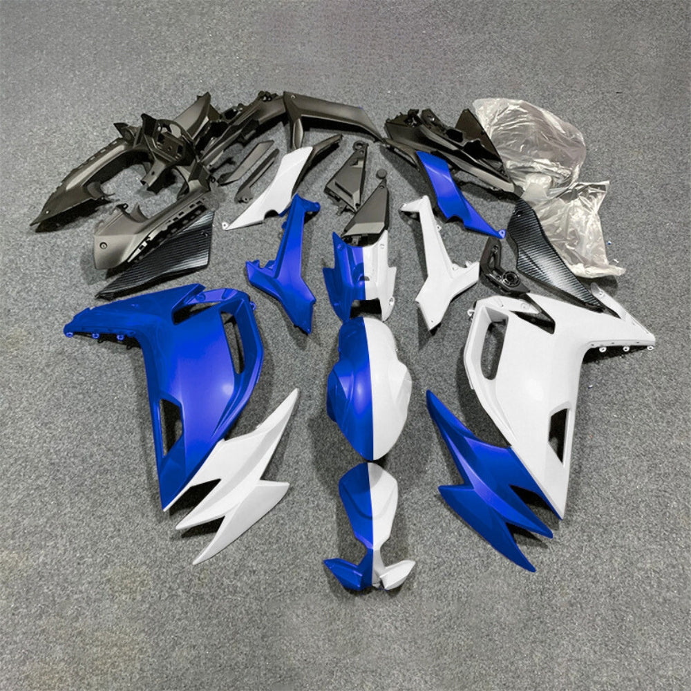 For KAWASAKI Ninja 650 ER-6F 2020-2026 Orange Black Custom Painted Motorcycle Fairings Kit | NiceFairings - paint design NO.8 option image