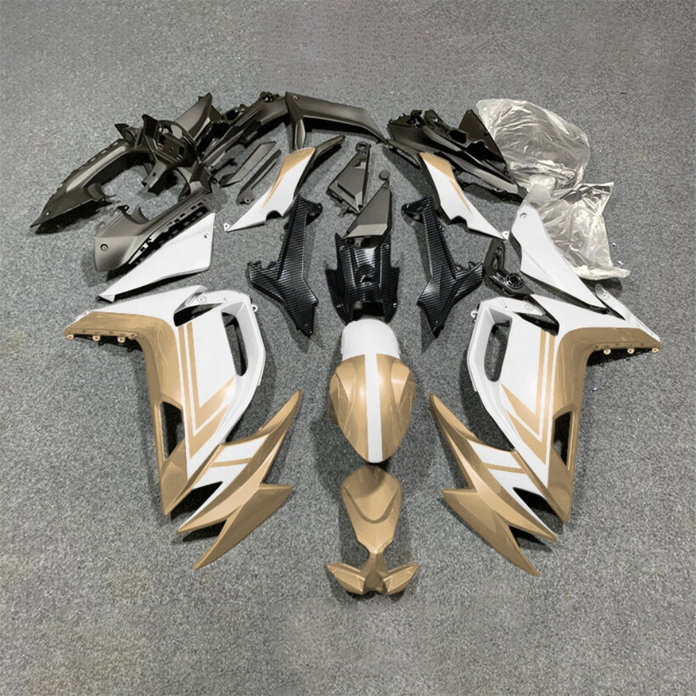 For KAWASAKI Ninja 650 ER-6F 2020-2026 Red Black ABS Fairing Kit Complete Bodywork Panels | NiceFairings - paint design NO.8 option image