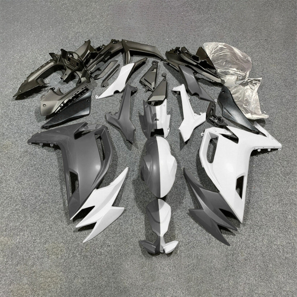 For KAWASAKI Ninja 650 ER-6F 2020-2026 Orange Black Custom Painted Motorcycle Fairings Kit | NiceFairings - paint design NO.9 option image