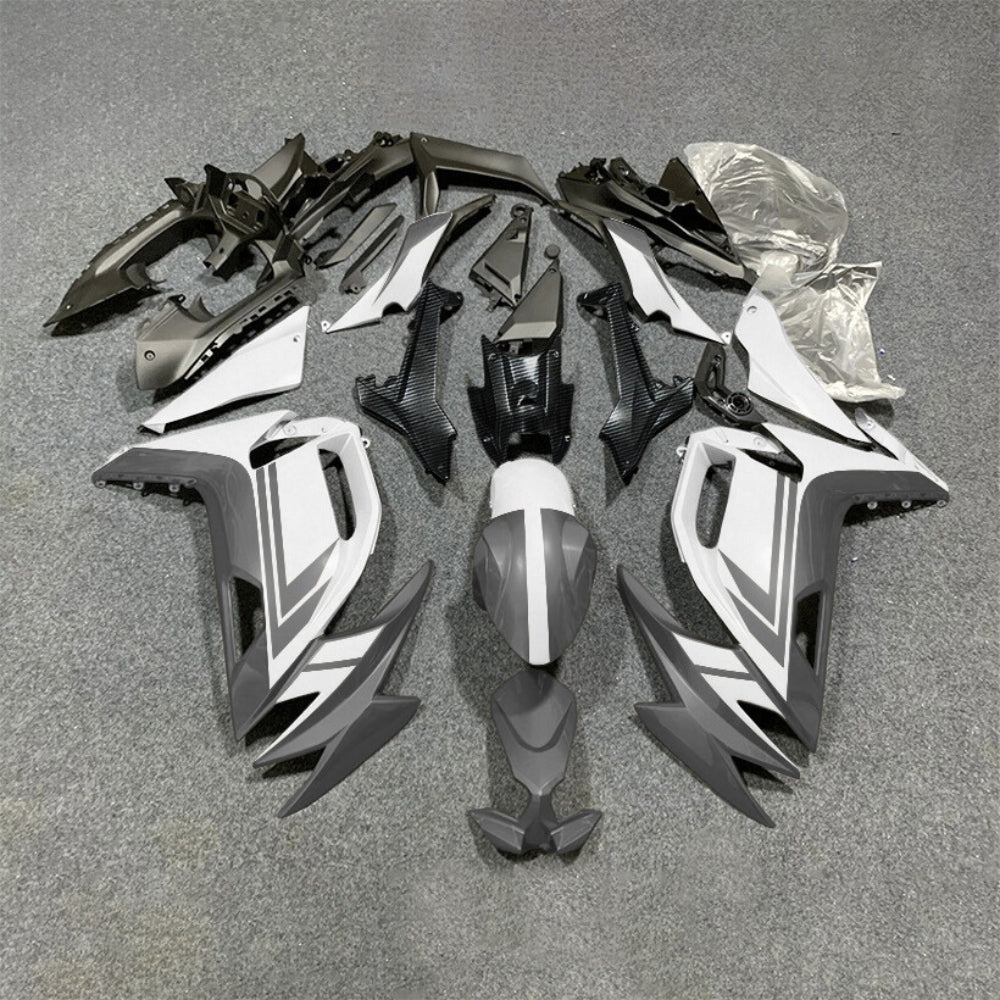 For KAWASAKI Ninja 650 ER-6F 2020-2026 Red Black ABS Fairing Kit Complete Bodywork Panels | NiceFairings - paint design NO.9 option image