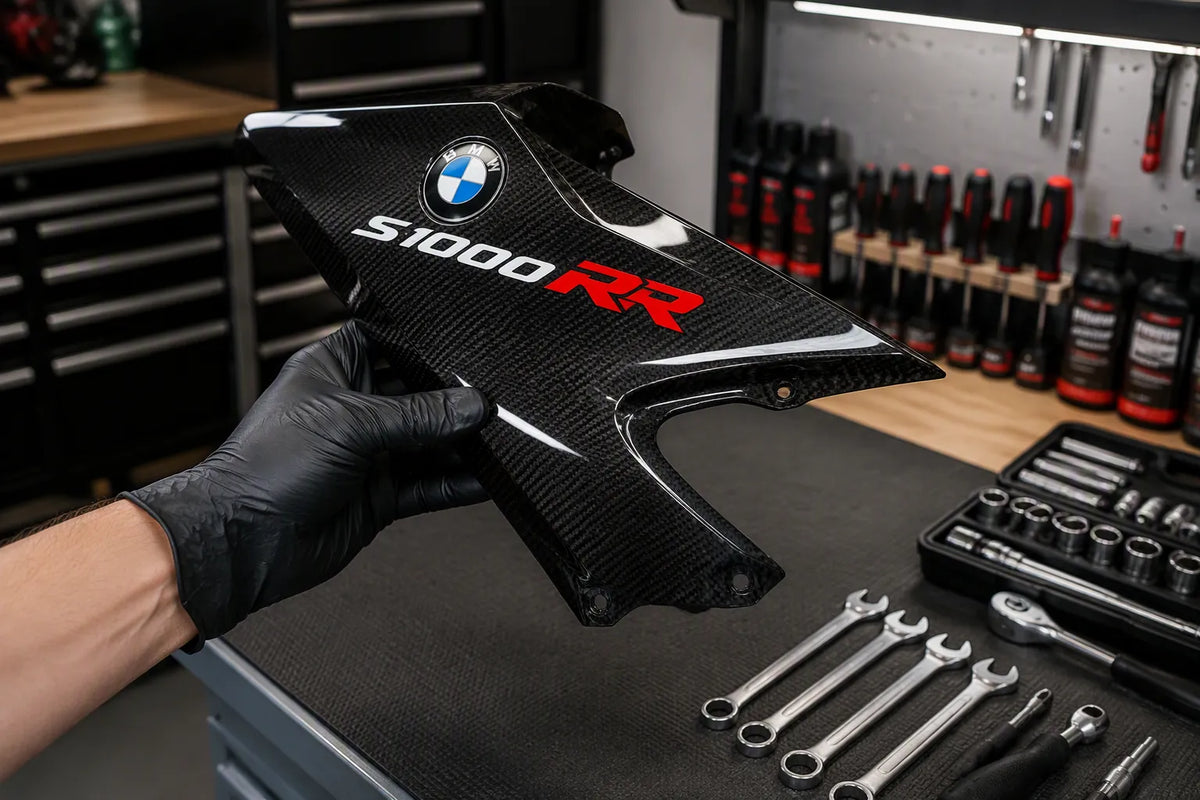 BMW S1000RR Fairing Replacement After a Drop: Repair or Replace?