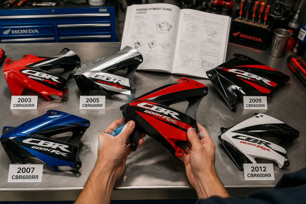 Honda CBR600RR Fairing Kit Fitment: A Year-by-Year Guide
