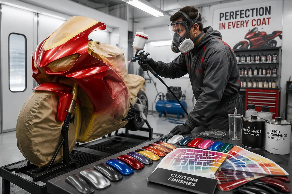 Custom Motorcycle Fairing Colors: Race-Replica, OEM-Inspired or Original?