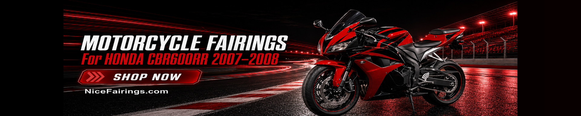 Custom HONDA CBR600RR 2007-2008 Motorcycle Fairings from Nicefairings