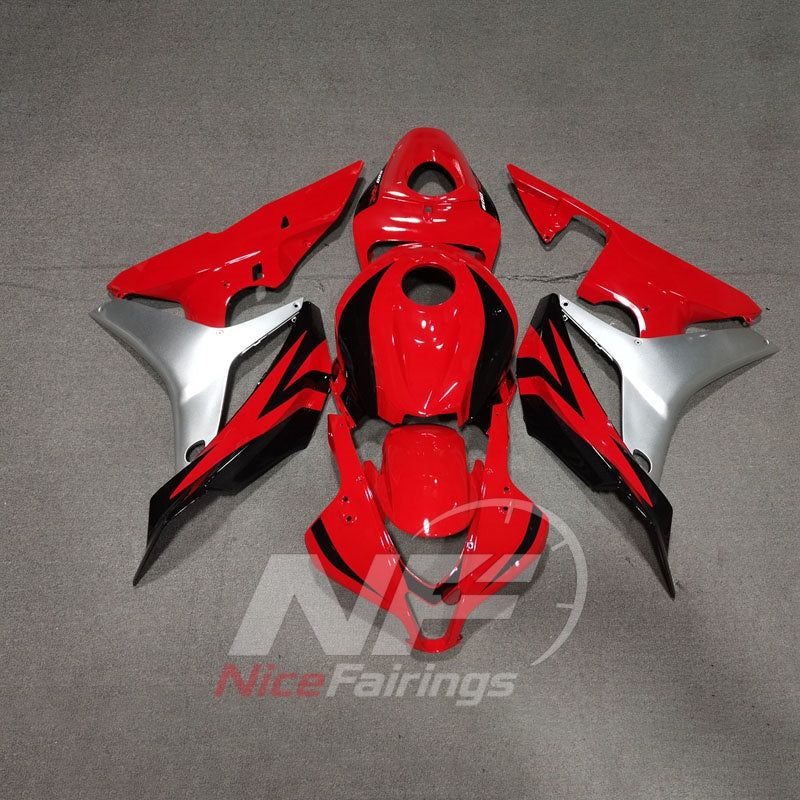 Replacement Injection-Molded Fairing Set Fits Honda CBR600RR F5 2007-2008 | NiceFairings - paint design NO.9 option image