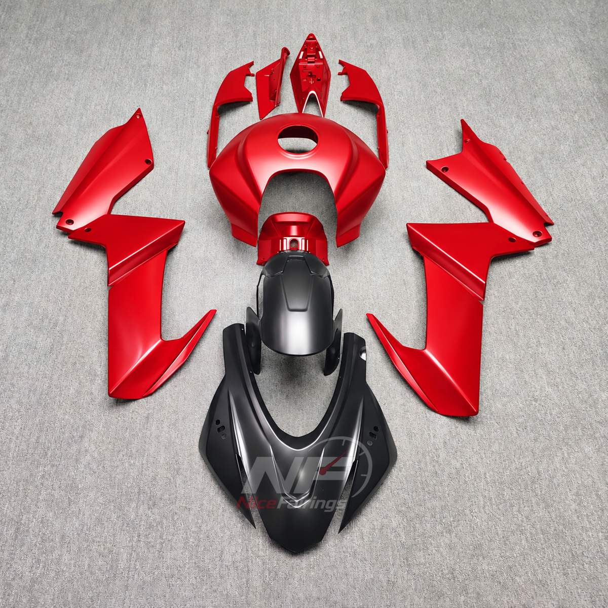 Injection-Molded Fairing Kit Fits 2020-2024 APRILIA RS660 - ABS Bodywork - Red | NiceFairings - main product image