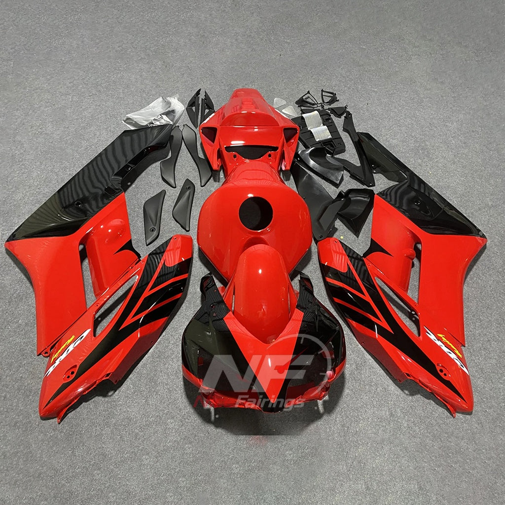 Replacement Yellow Injection-Molded Fairing Set Fits HONDA CBR1000RR 2004-2005 | NiceFairings - paint design NO.7 option image