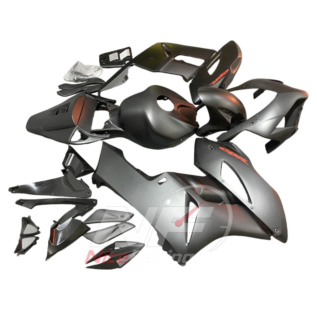 Replacement Gray Injection-Molded Cowling Set Fits HONDA CBR1000RR 2004-2005 | NiceFairings - front angle image