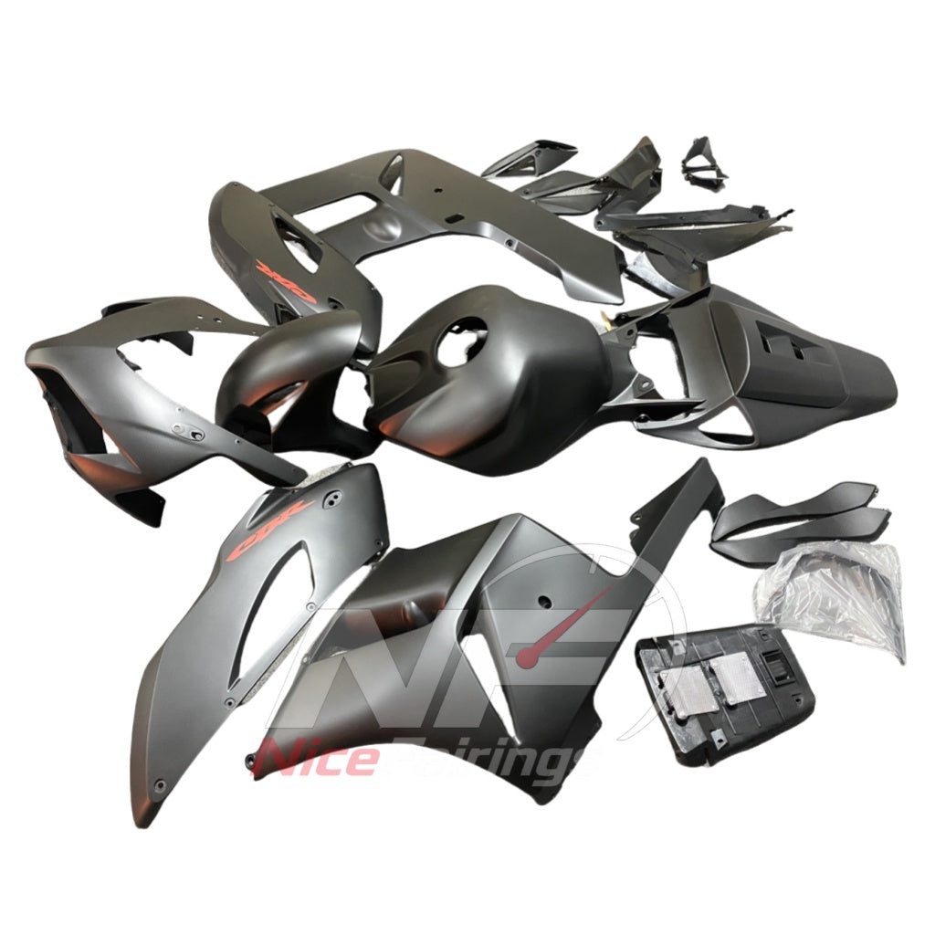 Replacement Gray Injection-Molded Cowling Set Fits HONDA CBR1000RR 2004-2005 | NiceFairings - side angle image