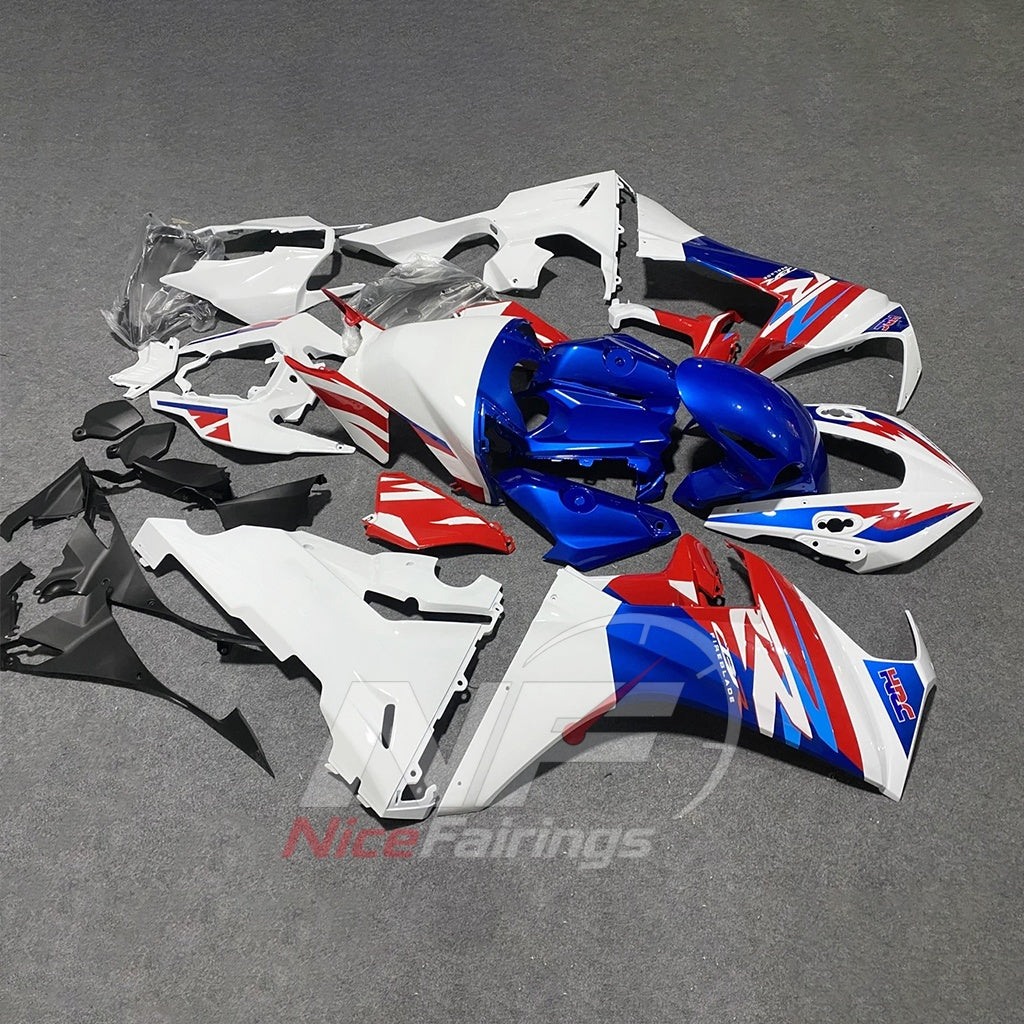 ABS Plastic Bodywork Kit Fits HONDA CBR1000RR 2017-2020 | NiceFairings - front angle image