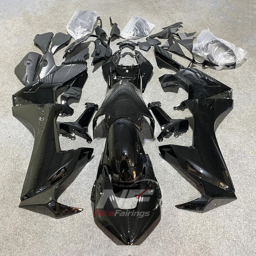 Replacement Black Injection-Molded Fairing Set Fits HONDA CBR1000RR 2017-2020 | NiceFairings - paint design NO.5 option image