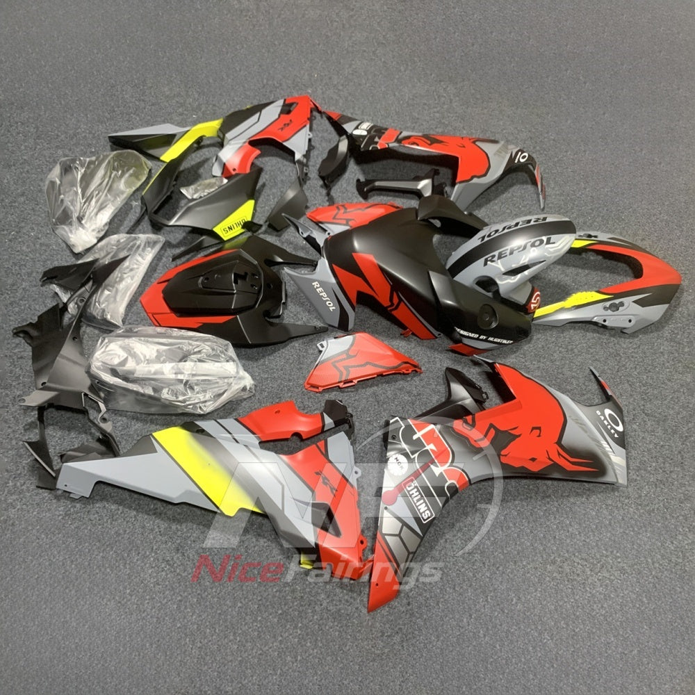 ABS Cowling Panels Compatible with 2017-2020 HONDA CBR1000RR | NiceFairings - front angle image