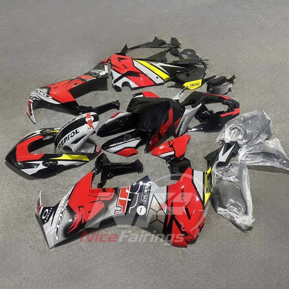 Aftermarket ABS Plastic Fairing Kit Fits HONDA CBR1000RR 2017-2020 | NiceFairings - front angle image