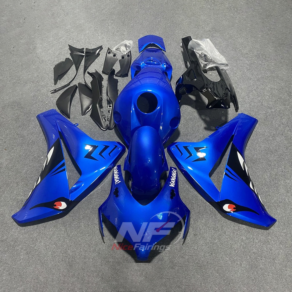 Replacement Green Injection-Molded Bodywork Set Fits 2008-2011 HONDA CBR1000RR | NiceFairings - paint design NO.5 option image