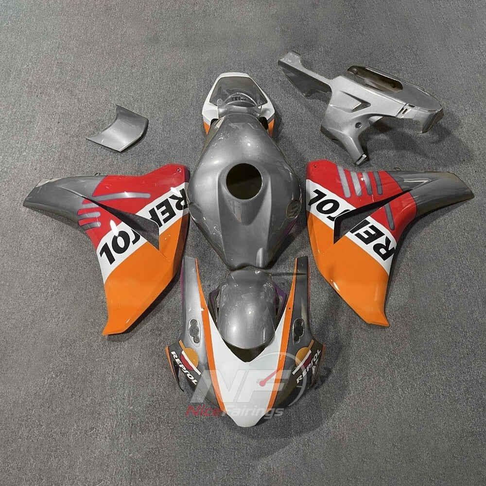 Replacement Sportbike Bodywork Set Fits 2008-2011 HONDA CBR1000RR | NiceFairings - paint design NO.8 option image