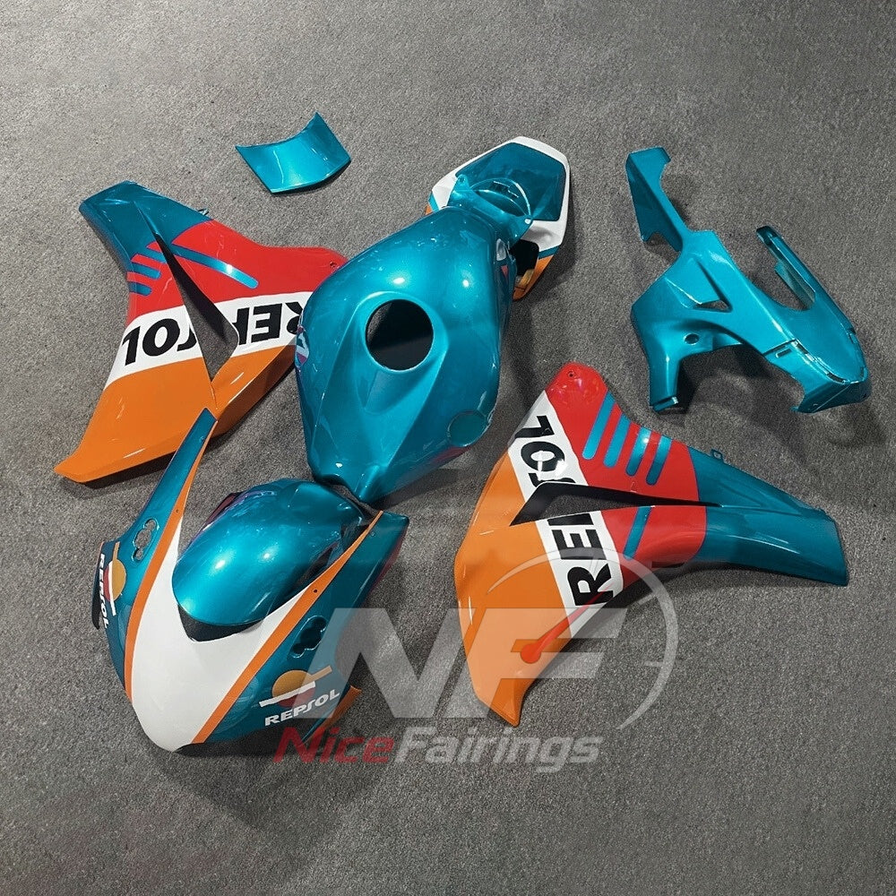Custom-Painted ABS Cowling Panels Compatible with 2008-2011 HONDA CBR1000RR | NiceFairings - front angle image
