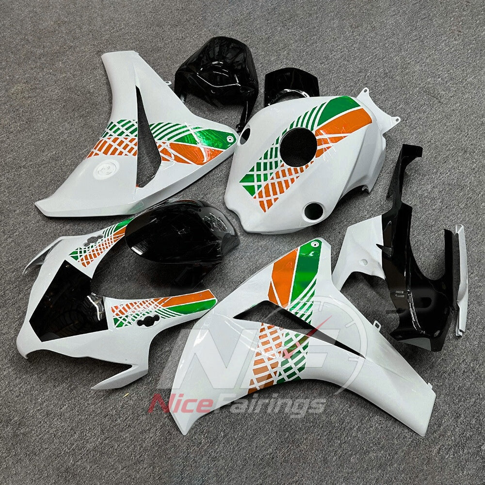 Painted ABS Injection Fairing Kit Fits 2008-2011 HONDA CBR1000RR | NiceFairings - front angle image