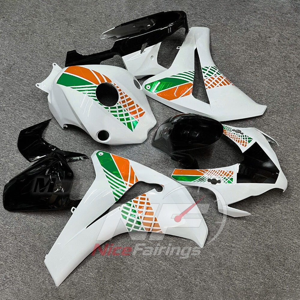Painted ABS Injection Fairing Kit Fits 2008-2011 HONDA CBR1000RR | NiceFairings - side angle image