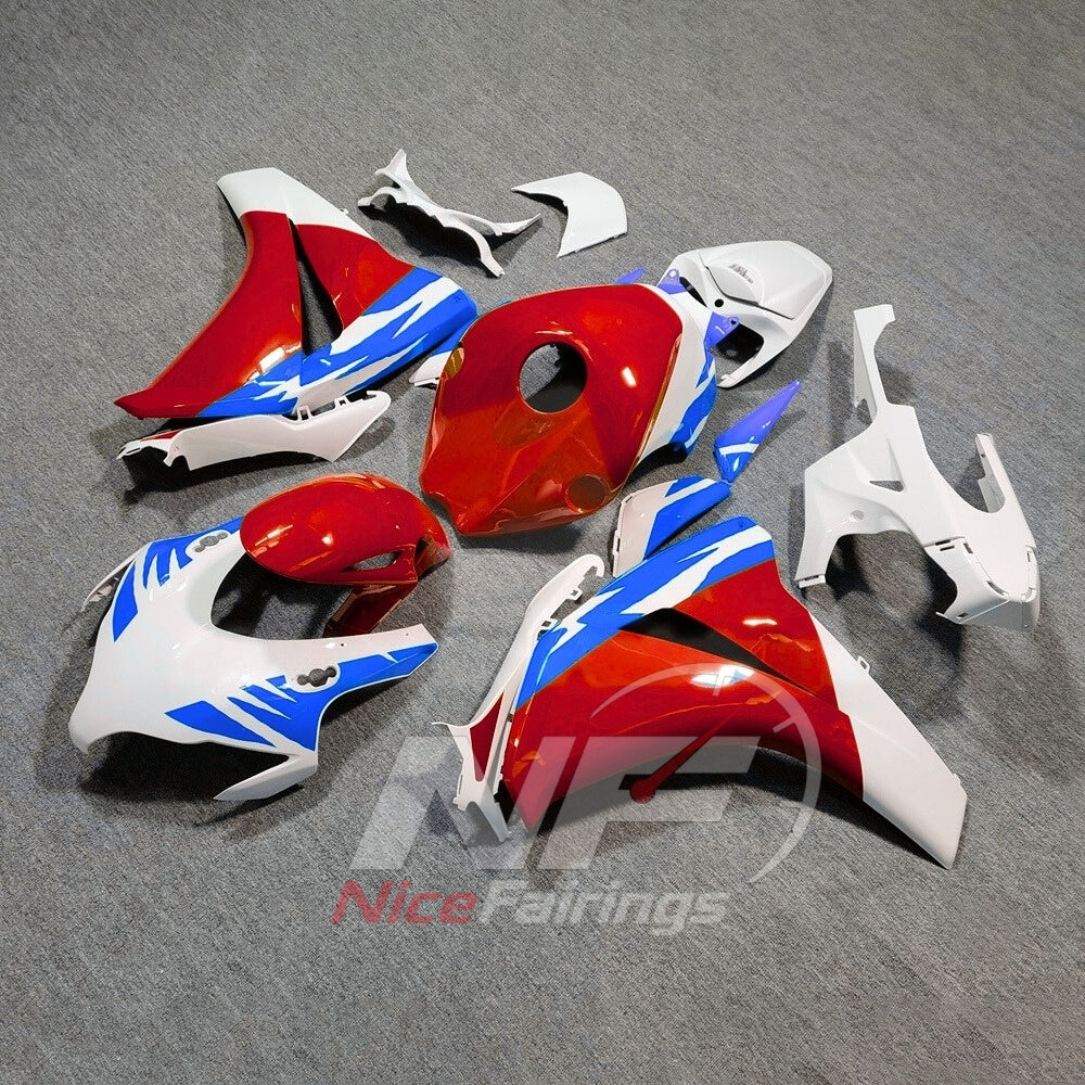 Aftermarket ABS Plastic Bodywork Kit Fits HONDA CBR1000RR 2008-2011 | NiceFairings - front angle image