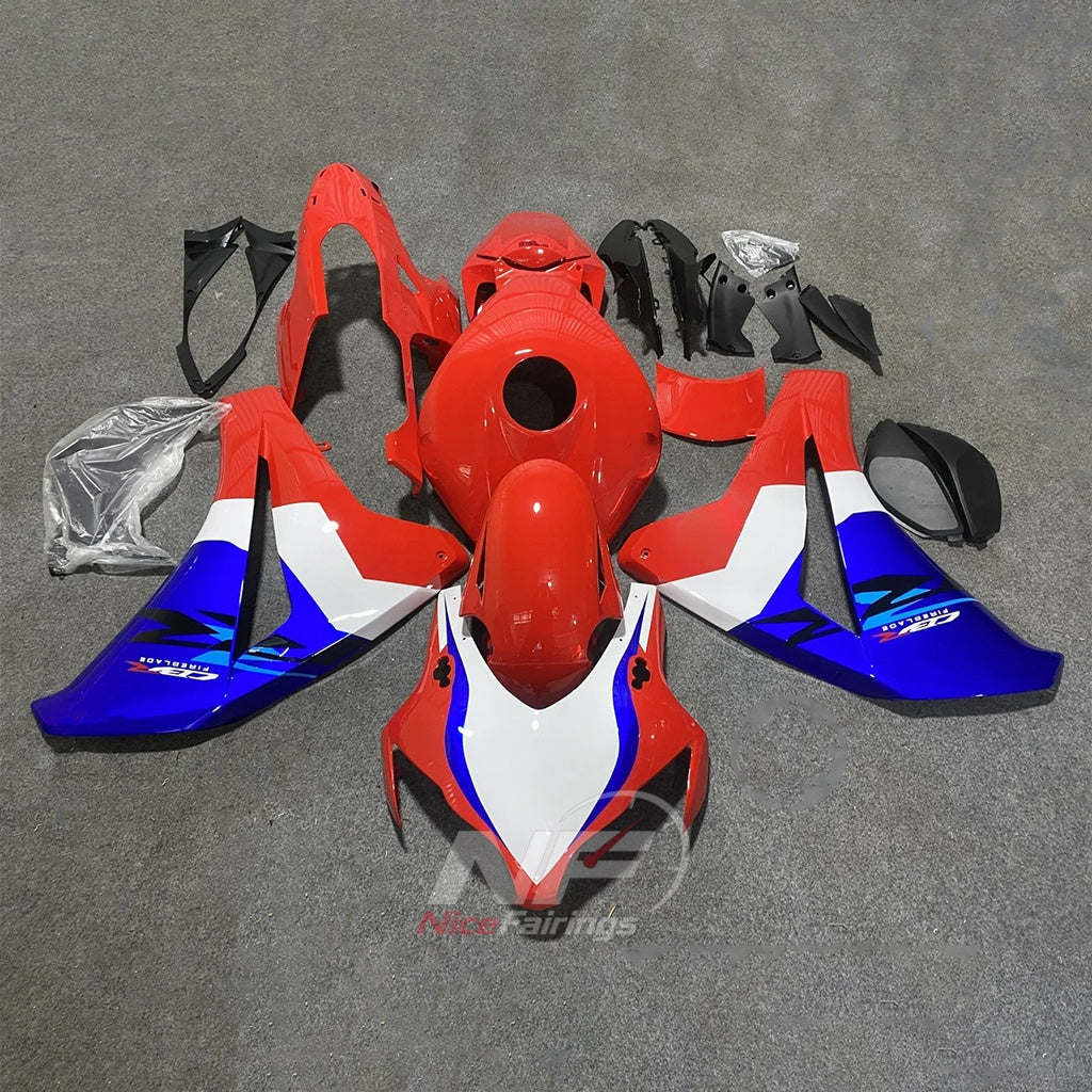 Replacement Green Injection-Molded Bodywork Set Fits 2008-2011 HONDA CBR1000RR | NiceFairings - paint design NO.3 option image