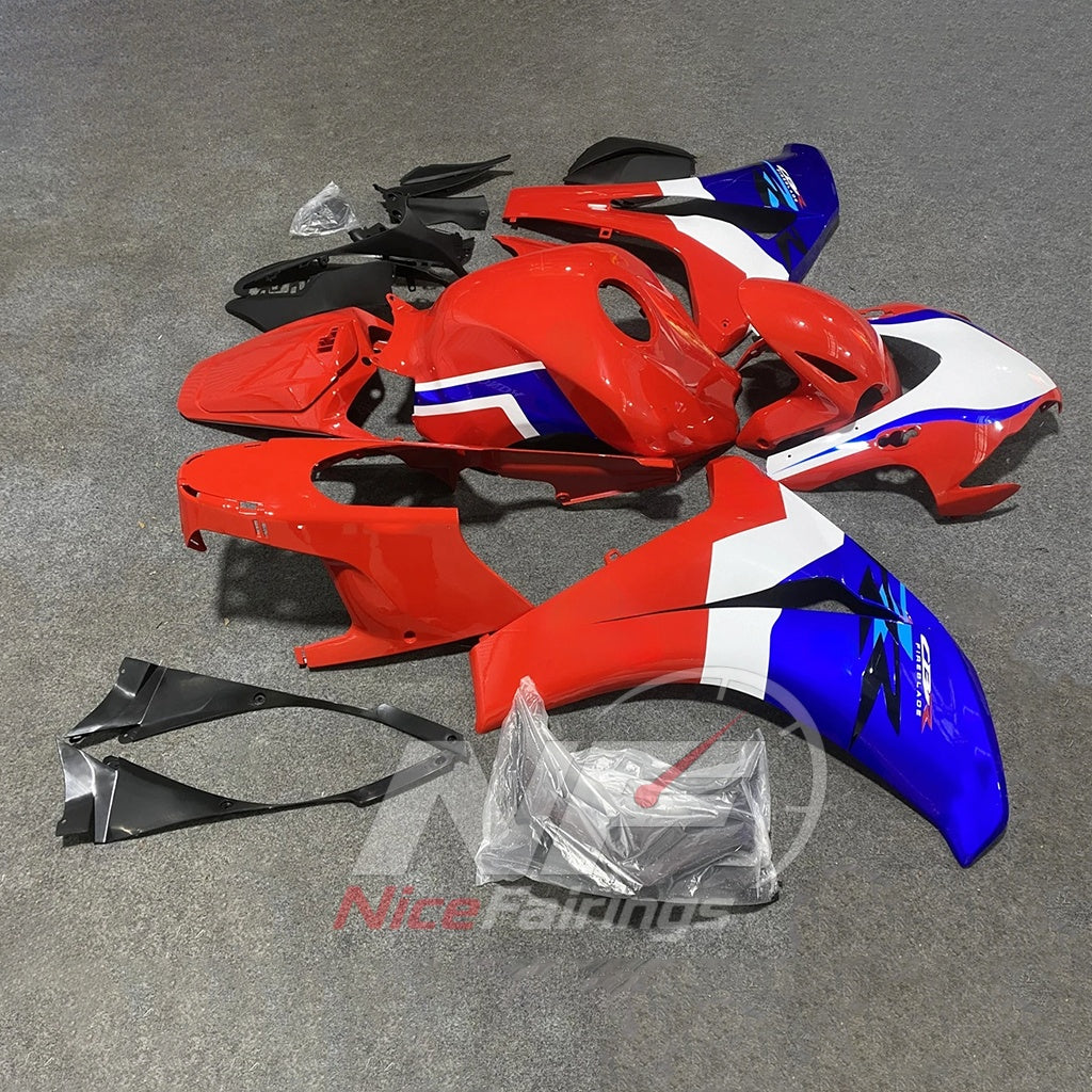Custom-Painted ABS Plastic Fairing Kit Fits HONDA CBR1000RR 2008-2011 | NiceFairings - side angle image