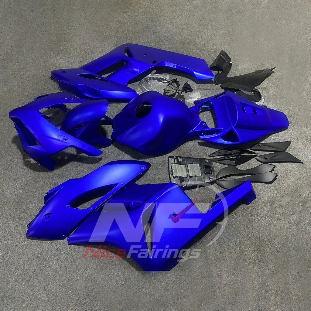 Custom-Painted Blue ABS Plastic Fairing Kit Fits HONDA CBR1000RR 2004-2005 | NiceFairings - front angle image